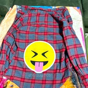 Vintage emoji flannel !